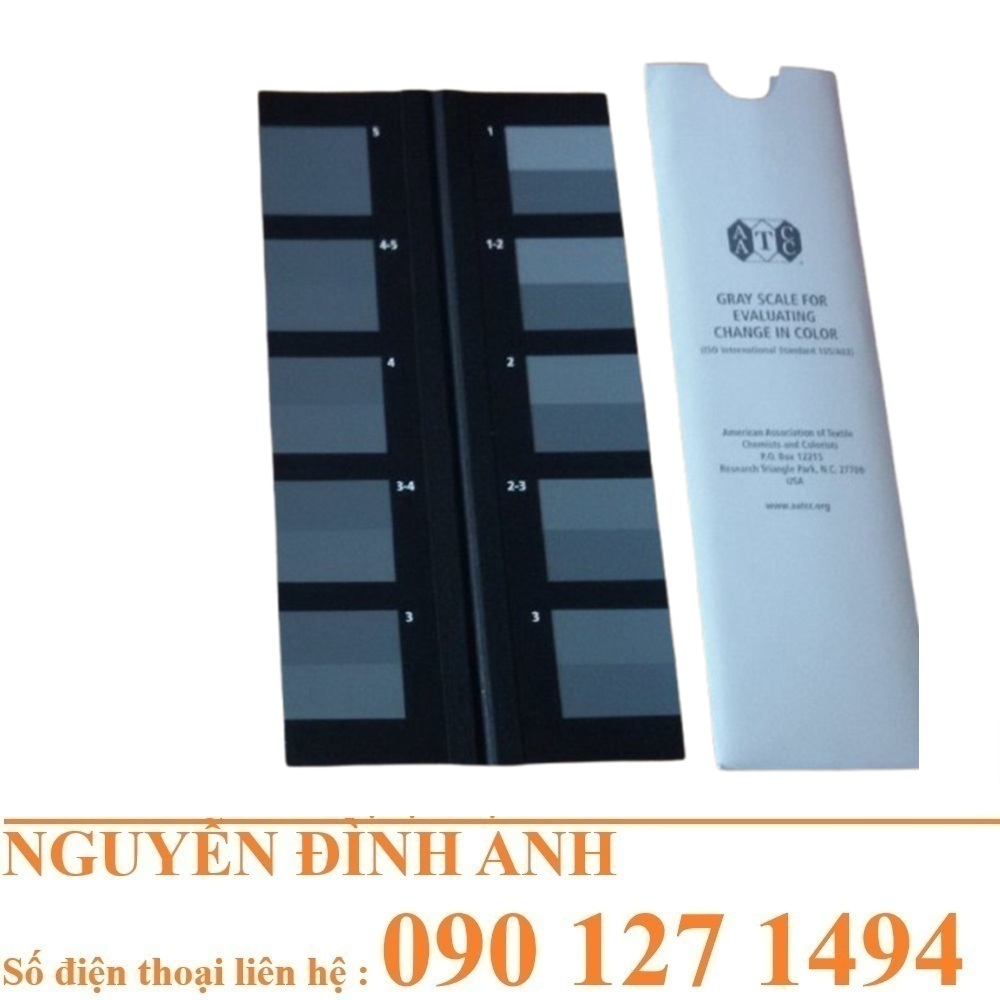 Thước Xám A02: Công Cụ Đo Độ Bền Màu Chuẩn AATCC và ISO